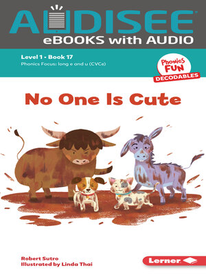 cover image of No One Is Cute